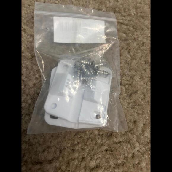 For colEMAN PLASTIC COOLER 2 HINGES 8 SCREWS #6262-1141  HINGE REPLACEMENT - Picture 2 of 2
